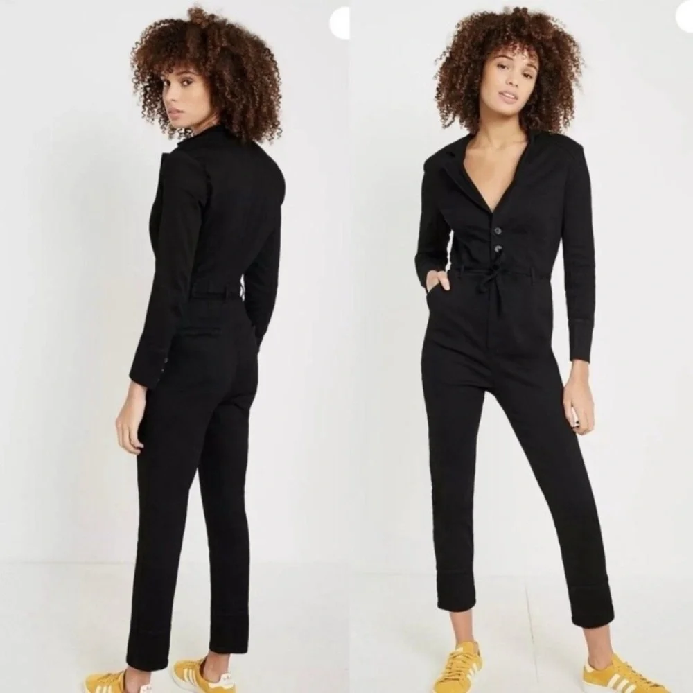 Free People Take Me Out Jumpsuit Size 6